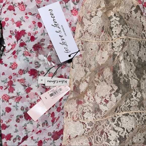 NWT For Love & Lemons Victoria  Secret size S - Picture 11 of 12